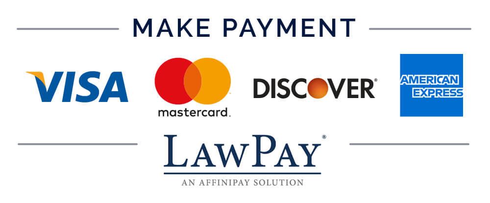 LawPay logo with credit card logos